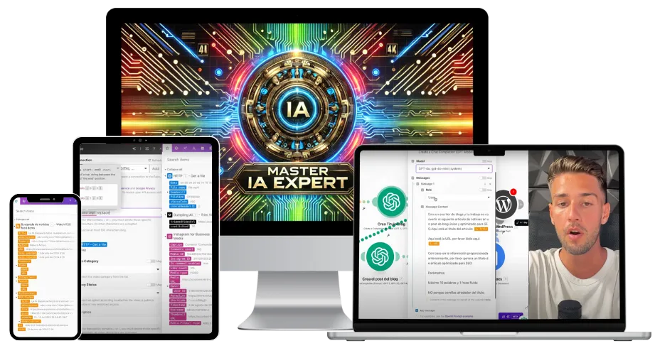 Alt text: Todo lo que incluye IA Expert